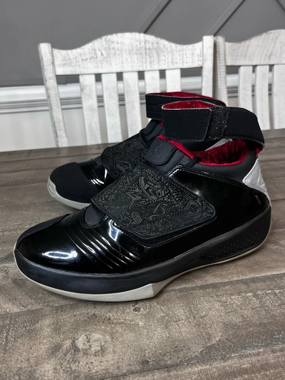 Nike Air Jordan XX 20 2015 Black Stealth Varsity Red Mens Size 10